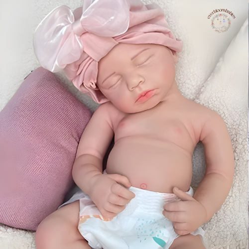 Baby Loulou β 20-Inch Full Body Silicone Reborn Girl Doll | 1:1 Realistic Washable Newborn with Painted Skin & Soft Touch πΆβ¨