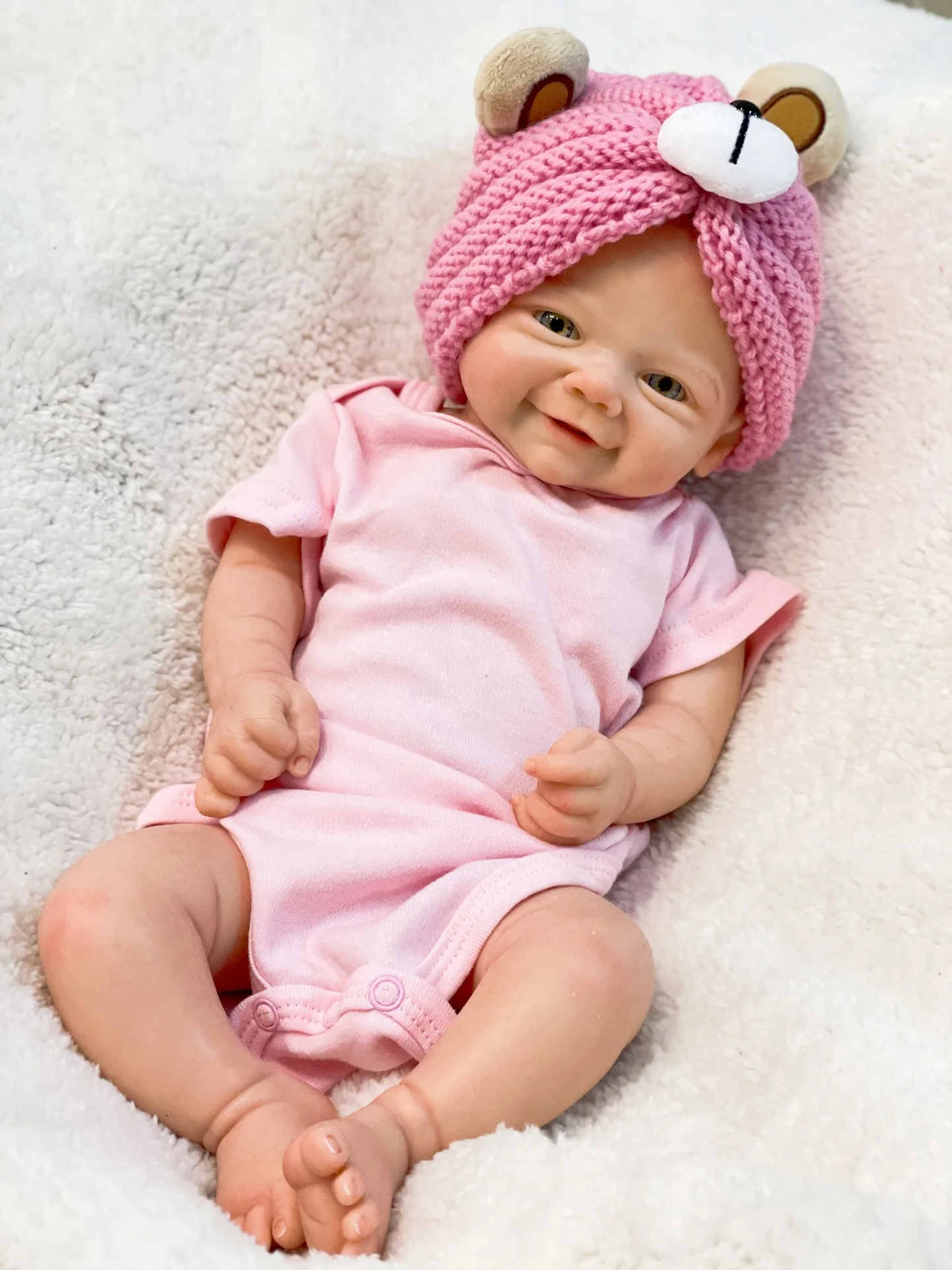 Reborn Baby Doll Vivienne β 42cm Full Body Silicone Lifelike Newborn Girl πΆπ