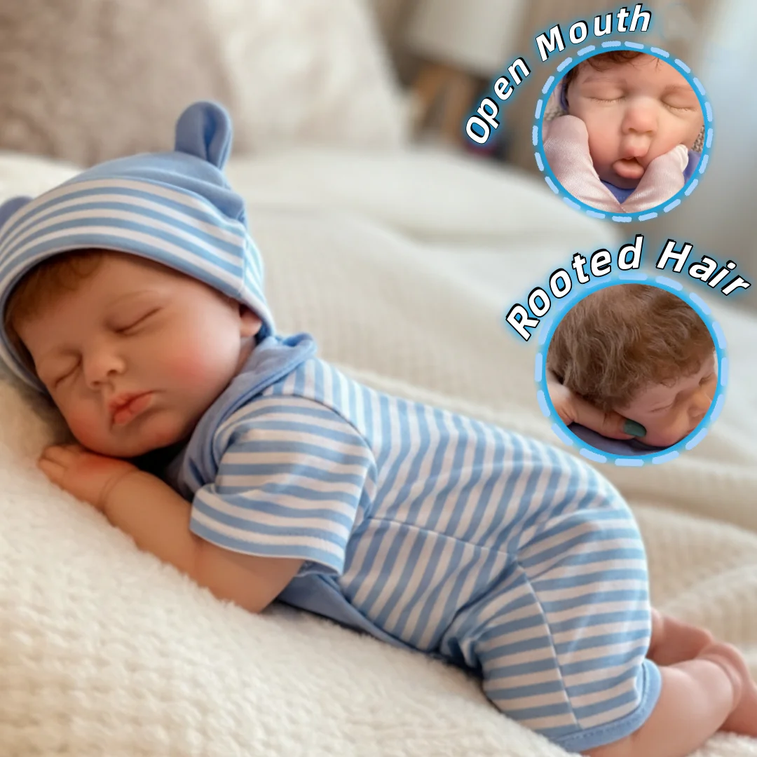 18” Baby Clara (or Baby Luca for Boy) – Full Body Silicone Reborn Doll👶✨