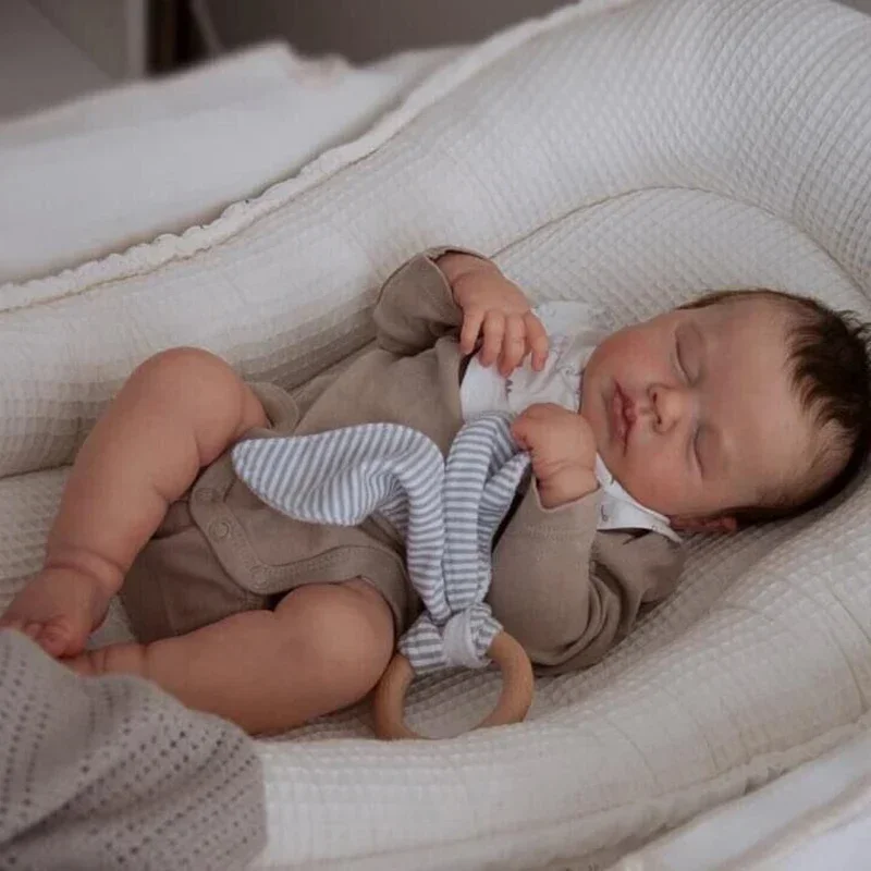 Baby Loulou Liam – 19” Full Body Silicone Vinyl Reborn Boy Doll 👶✨