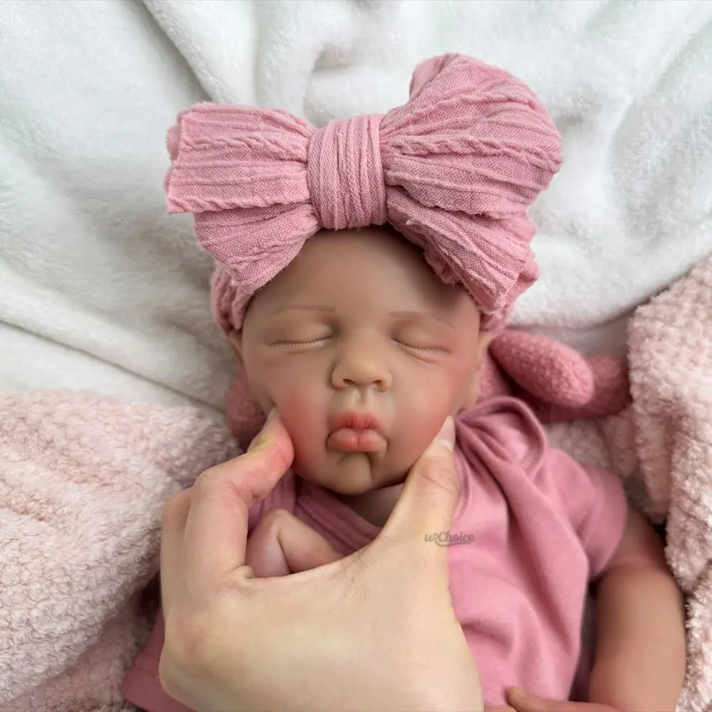 20β Baby Elodie β Full Body Silicone Reborn Girl | Hand-Painted Realistic Newborn with 3D Skin & Visible Veins, Bath Safe & Weighted for True-to-Life Feel πΆπ