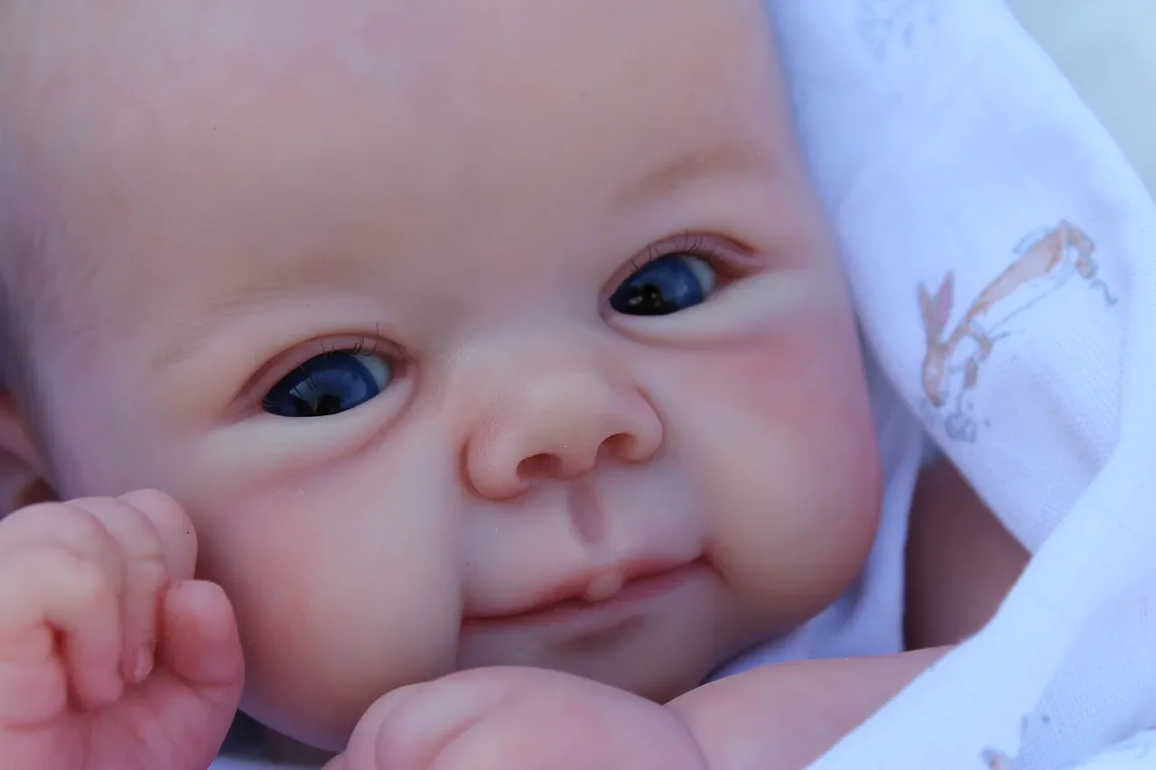 Reborn Juliette – 49cm Sweet Face Realistic Baby Doll Vinyl Lifelike Newborn with Soft Cloth Body 👶💖