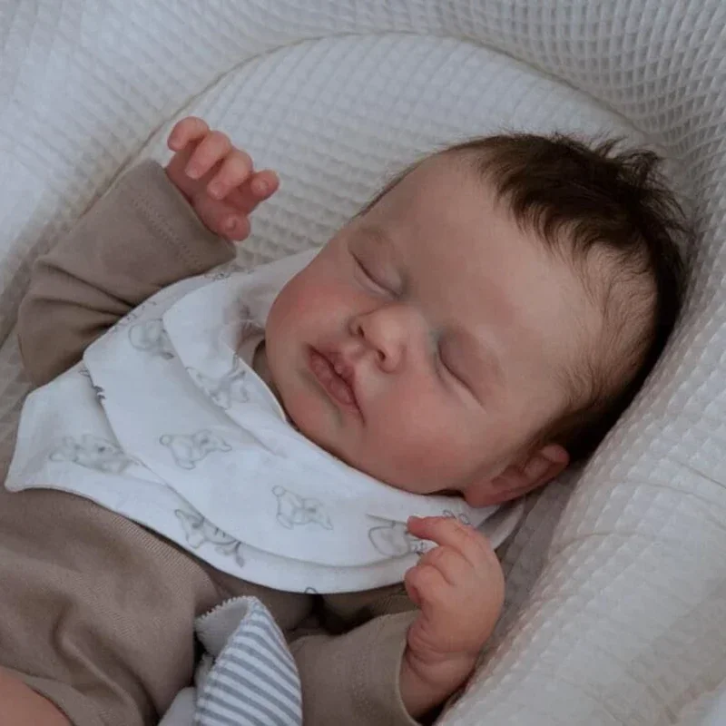 Baby Loulou Liam – 19” Full Body Silicone Vinyl Reborn Boy Doll 👶✨