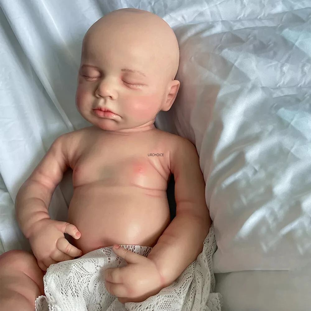 20β Baby Elodie β Full Body Silicone Reborn Girl | Hand-Painted Realistic Newborn with 3D Skin & Visible Veins, Bath Safe & Weighted for True-to-Life Feel πΆπ