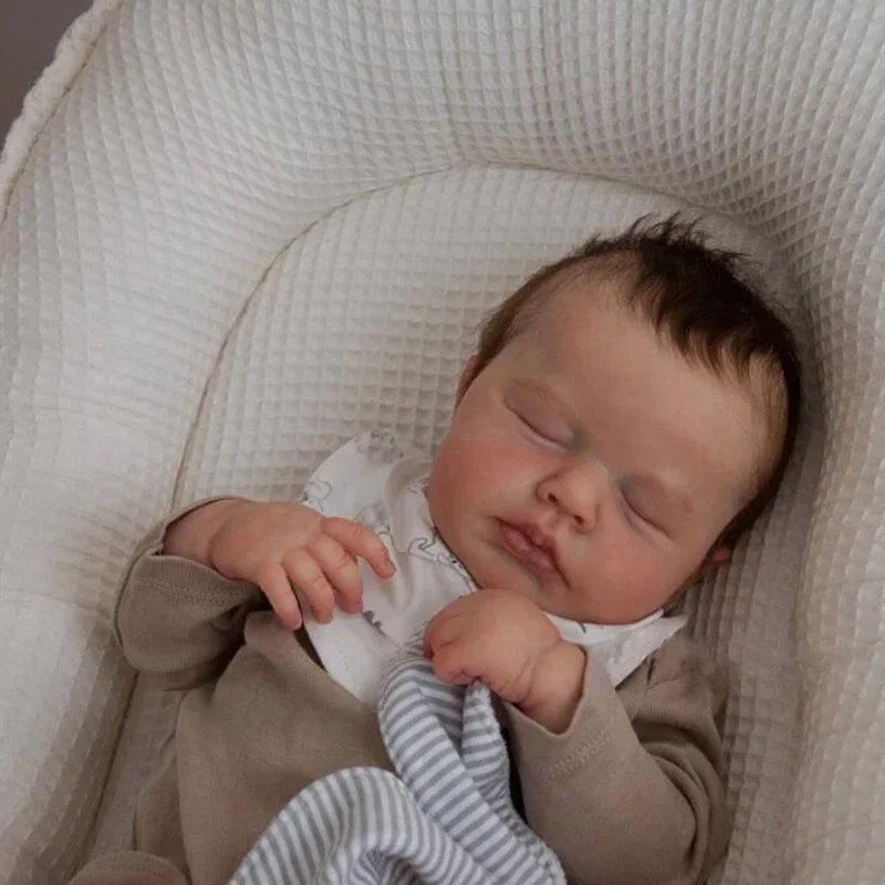 Baby Loulou Liam – 19” Full Body Silicone Vinyl Reborn Boy Doll 👶✨