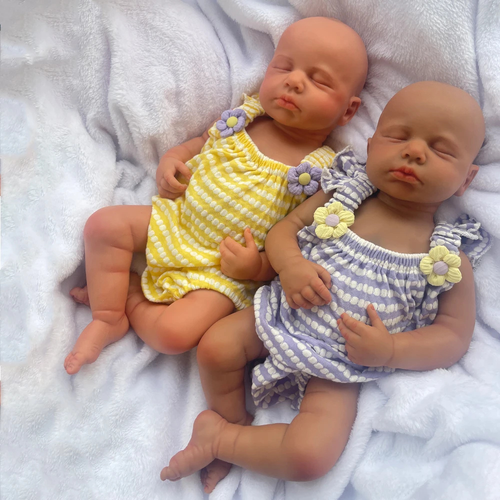Baby Loulou β 20-Inch Full Body Silicone Reborn Girl Doll | 1:1 Realistic Washable Newborn with Painted Skin & Soft Touch πΆβ¨