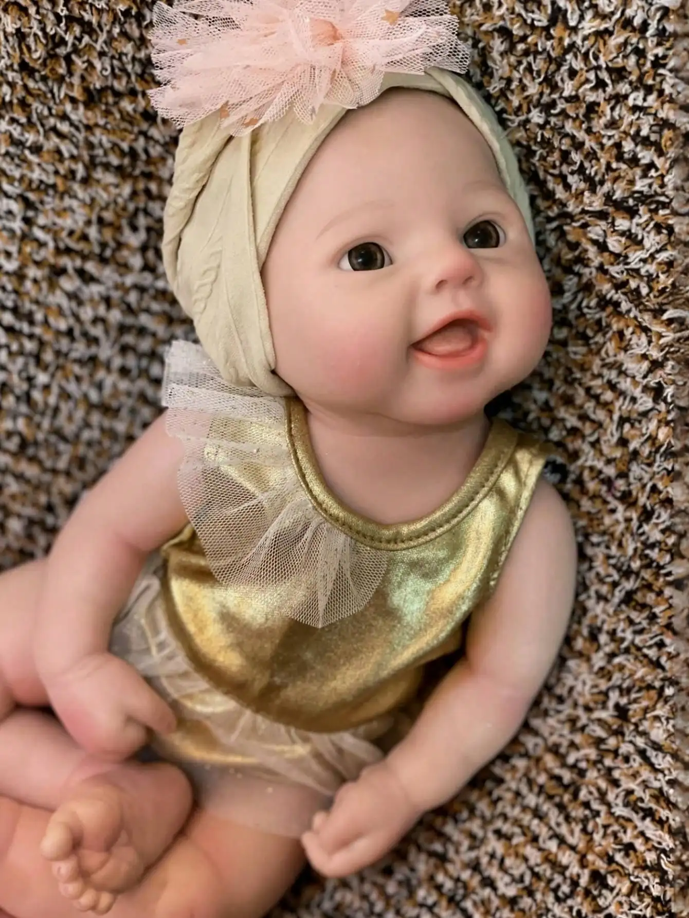 👶✨ 16" Vivienne Silicone Reborn Baby Girl Doll 💖
