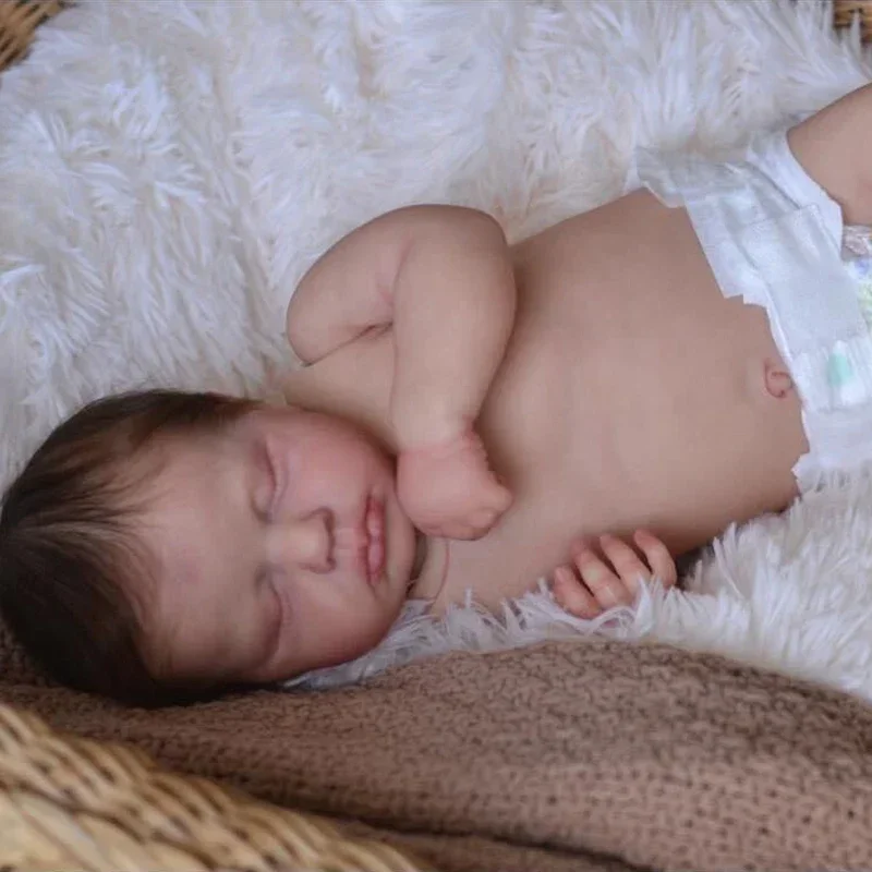Baby Loulou Liam – 19” Full Body Silicone Vinyl Reborn Boy Doll 👶✨