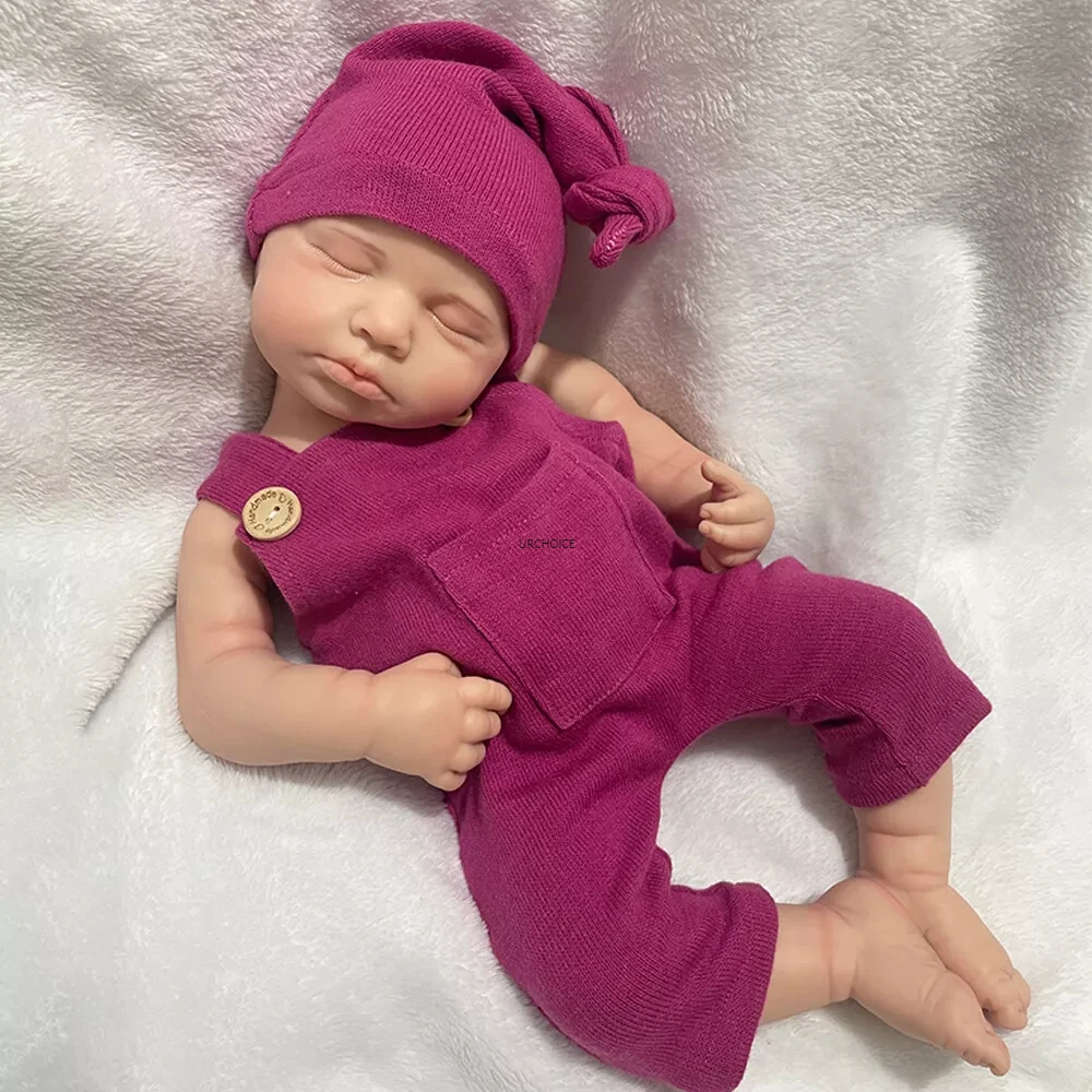 20β Baby Elodie β Full Body Silicone Reborn Girl | Hand-Painted Realistic Newborn with 3D Skin & Visible Veins, Bath Safe & Weighted for True-to-Life Feel πΆπ