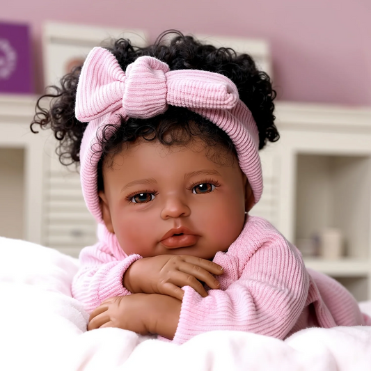 20” Baby Lila – Realistic Reborn Baby Girl Doll | Soft Vinyl & Cloth Body Newborn  👶✨