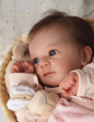 Reborn Baby Doll Felicia – 49cm Full Body Silicone Vinyl Newborn with 3D Hand-Painted Skin &amp; Rooted Hair | Realistic Bathable Lifelike Gift Doll 👶✨