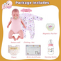 20” Baby Amara – Sleeping Reborn Baby Girl Doll | Soft Vinyl &amp; Cloth Body, Realistic Hand-Painted Newborn with Accessories Gift Set 💖✨