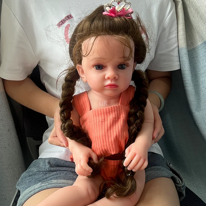 20-Inch Full Body Silicone Reborn Baby Doll – 50cm Micro Preemie Lifelike Realistic Newborn with Hand-Painted Skin | Comfort, Therapy &amp; Gift Doll 👶💖