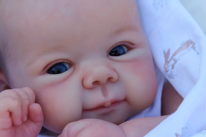 Reborn Juliette – 49cm Sweet Face Realistic Baby Doll Vinyl Lifelike Newborn with Soft Cloth Body 👶💖