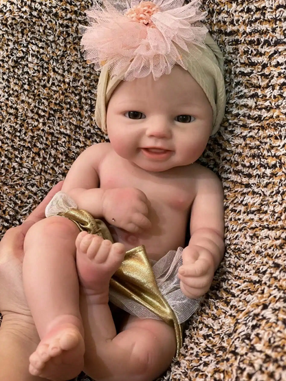 👶✨ 16" Vivienne Silicone Reborn Baby Girl Doll 💖