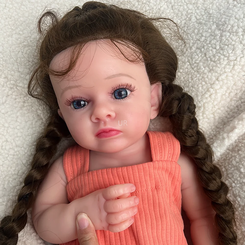20-Inch Full Body Silicone Reborn Baby Doll – 50cm Micro Preemie Lifelike Realistic Newborn with Hand-Painted Skin | Comfort, Therapy &amp; Gift Doll 👶💖