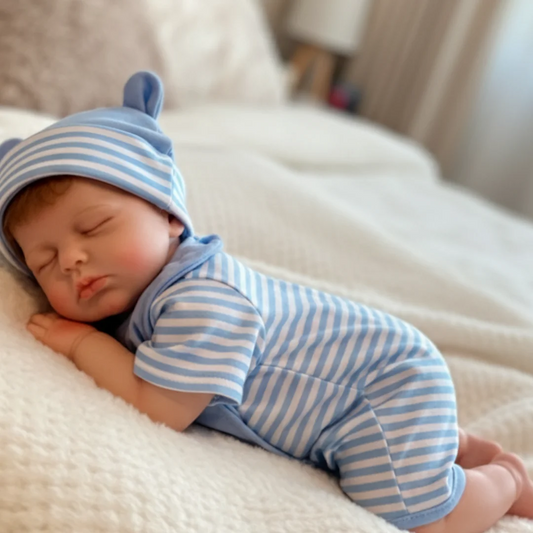 18” Baby Clara (or Baby Luca for Boy) – Full Body Silicone Reborn Doll👶✨
