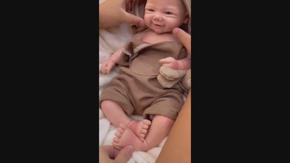 Reborn Baby Doll Vivienne – 42cm Full Body Silicone Lifelike Newborn Girl  👶💖